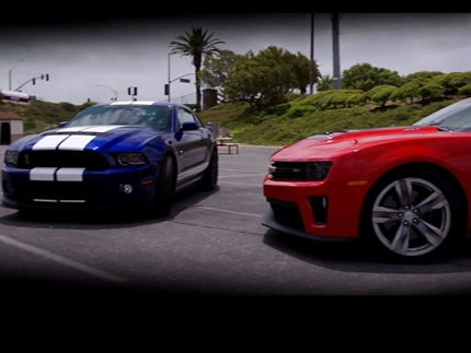 FOTO + VIDEO: Shelby GT500 vs. Camaro ZL1
