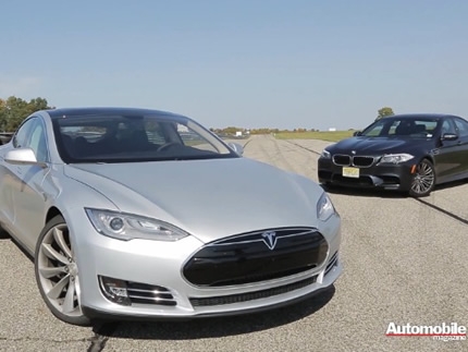 VIDEO: Ko se obrukao - Tesla S vs BMW M5