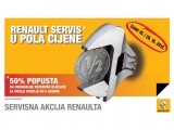 Renault servis u pola cijene