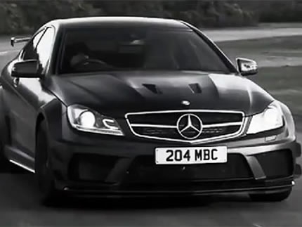 VIDEO: Mercedes C63 AMG Coupe Black Series