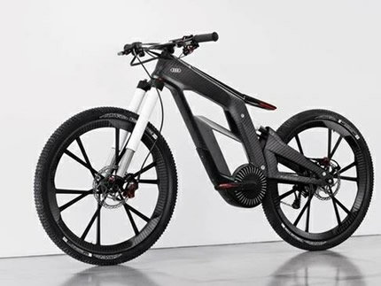 FOTO+VIDEO: Audi e-bicikl: Bicikl koji juri 80 km na sat!