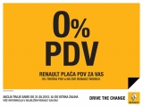 NOVA RENAULT AKCIJA - 0% PDV